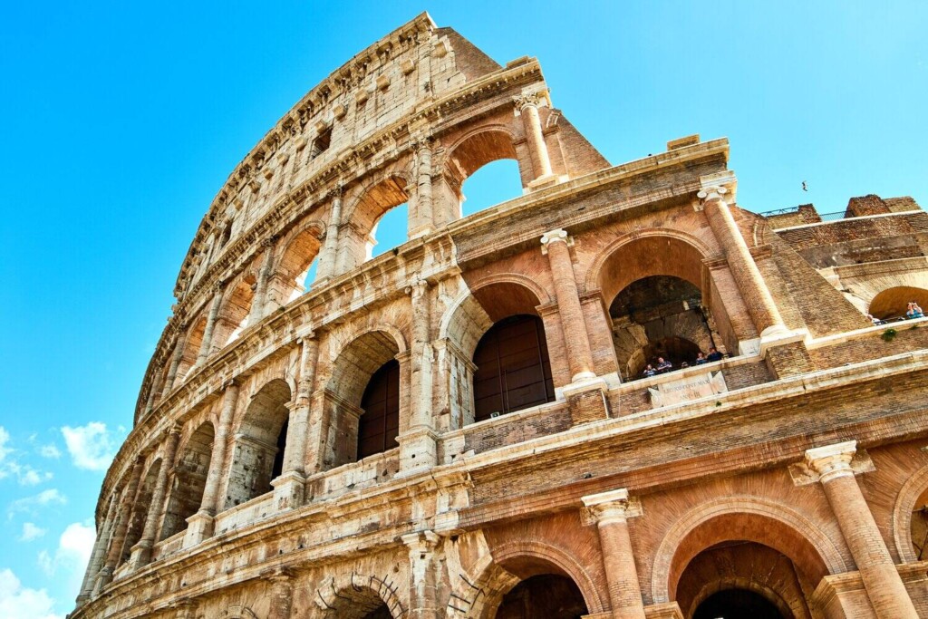 Colosseum auringonpaisteessa